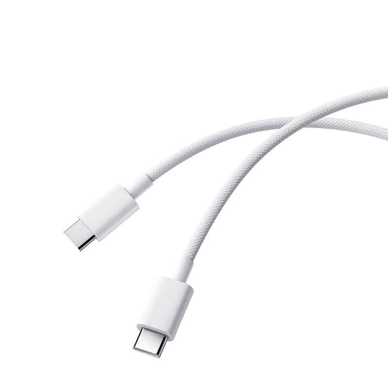 Xiaomi Mi 3A Braided Fast Charging Data Cable 1m (USB-C to USB-C) White
