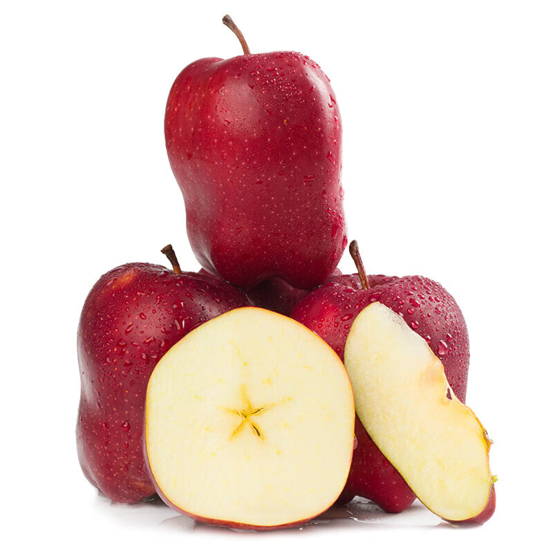 Jingxiansheng Gansu Tianshui Huaniu apple, big and red, net weight 6 pounds, single fruit more than 240g, fresh fruit