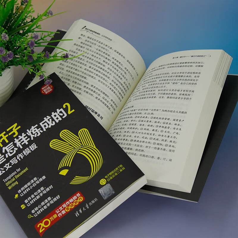 How a pen is made? Official document writing template + practical practice (set of 2 books in total). Combining templates and practical practice for a comprehensive study of official document writing.