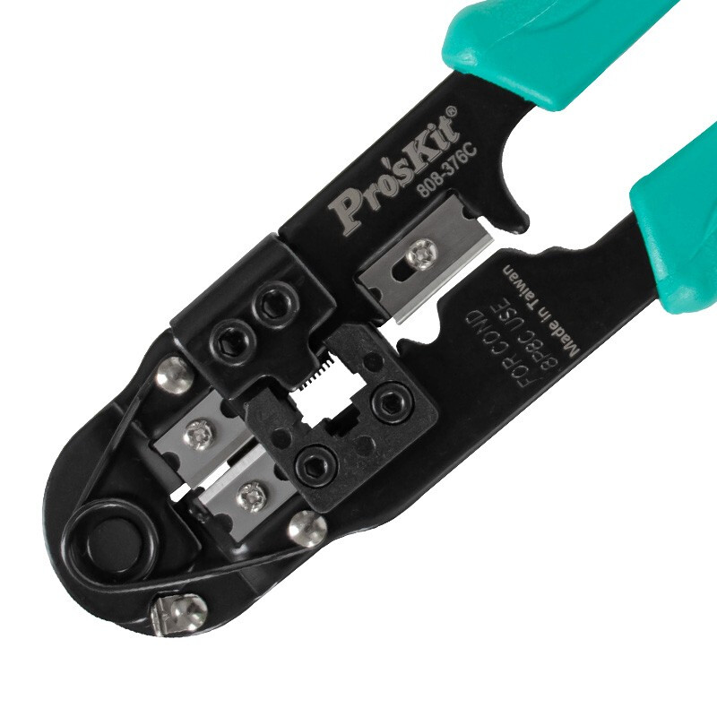 Baogong (Pro skit) 8P network cable crimping pliers single port network cable pliers crimping pliers 808-376C