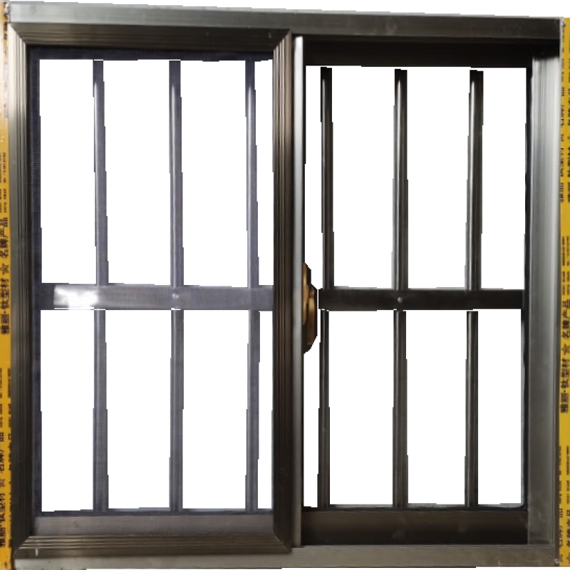 Vinoa aluminum windows rural self-built houses ventilation windows kitchen toilet factory board room anti-theft integrated sliding window customization gray height 80cm*width 100cm