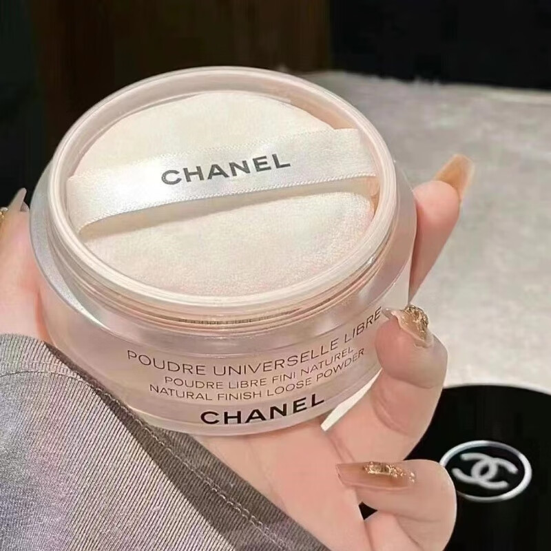 Chanel Light Powder 30g Setting Powder Long-lasting Oil Control Waterproof and Sweatproof Transparent Loose Powder Chanel 10 Loose Powder 30g Transparent Color