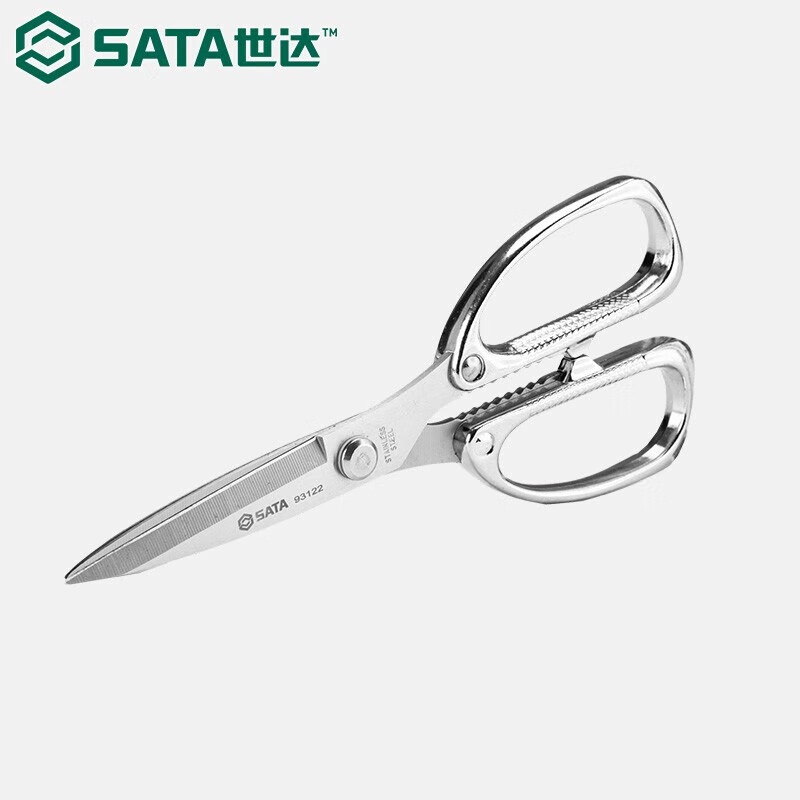 SATA powerful stainless steel scissors household industrial metal scissors multifunctional scissors 7 inches 93122