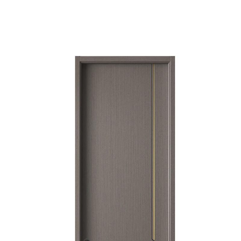 Hongfan Wooden Door PZ-025 Yafeng Walnut No. 1 Bedroom Door Interior Door Unpainted Wooden Door Wooden Composite Door