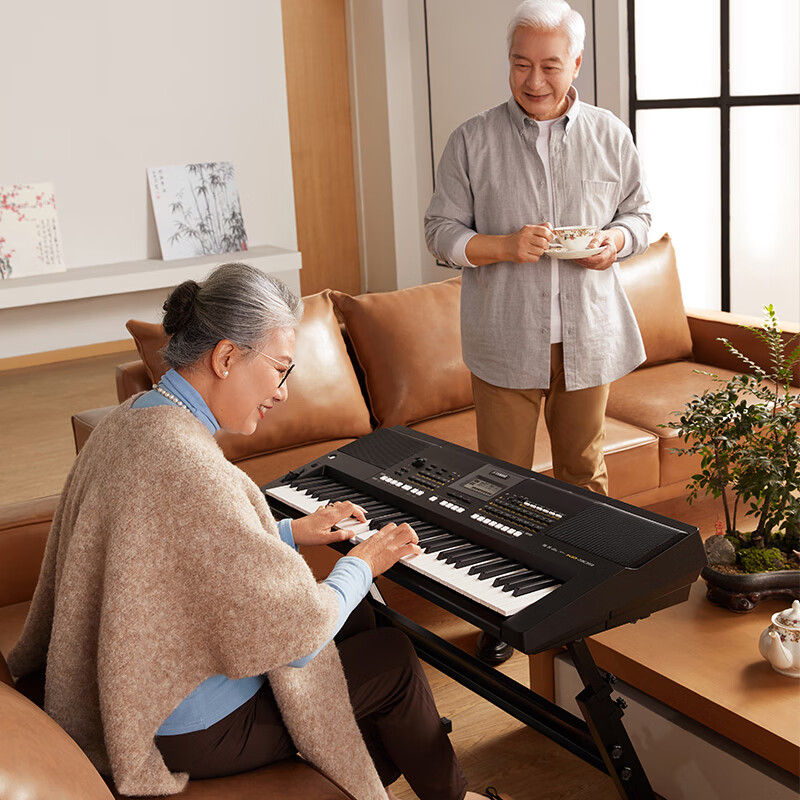 Yamaha (YAMAHA) electronic keyboard KB309 308 professional 61-key adult and child grade examination elderly beginners home portable advanced keyboard KB309 + stable thickened Z frame + full set of accessories