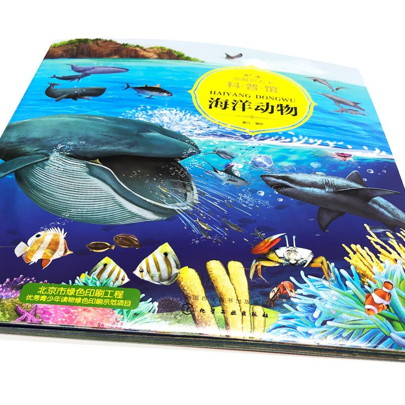 3-6 years old Children's Eyes to Know the World Science Museum Marine Animals