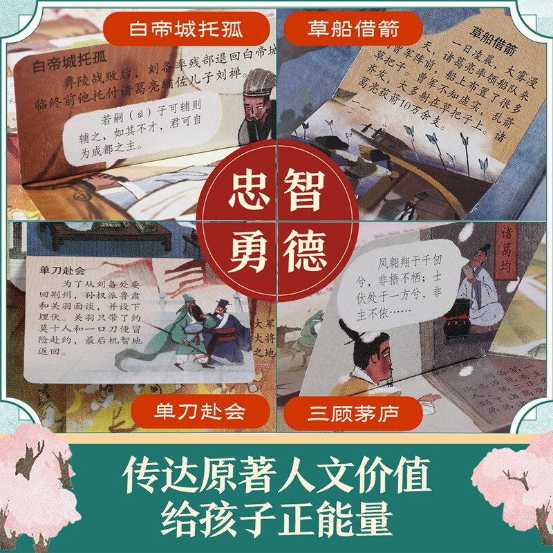 18 yuan off for orders over 87. Revealing the Romance of the Three Kingdoms (popular science flip book for children aged 5-10 years old). Fun children's book reveals the secrets of the four major classics series. Children's enlightenment popular science pop-up book. Children's Book Festival. Children's Day.