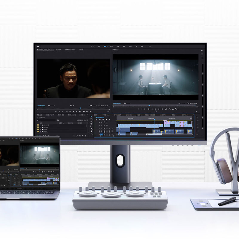 80% new Xiaomi 27-inch 4K ultra-clear IPS technology 99% Adobe RGB HDR400 Type-C 90W reverse charging lifting and rotating stand computer office monitor