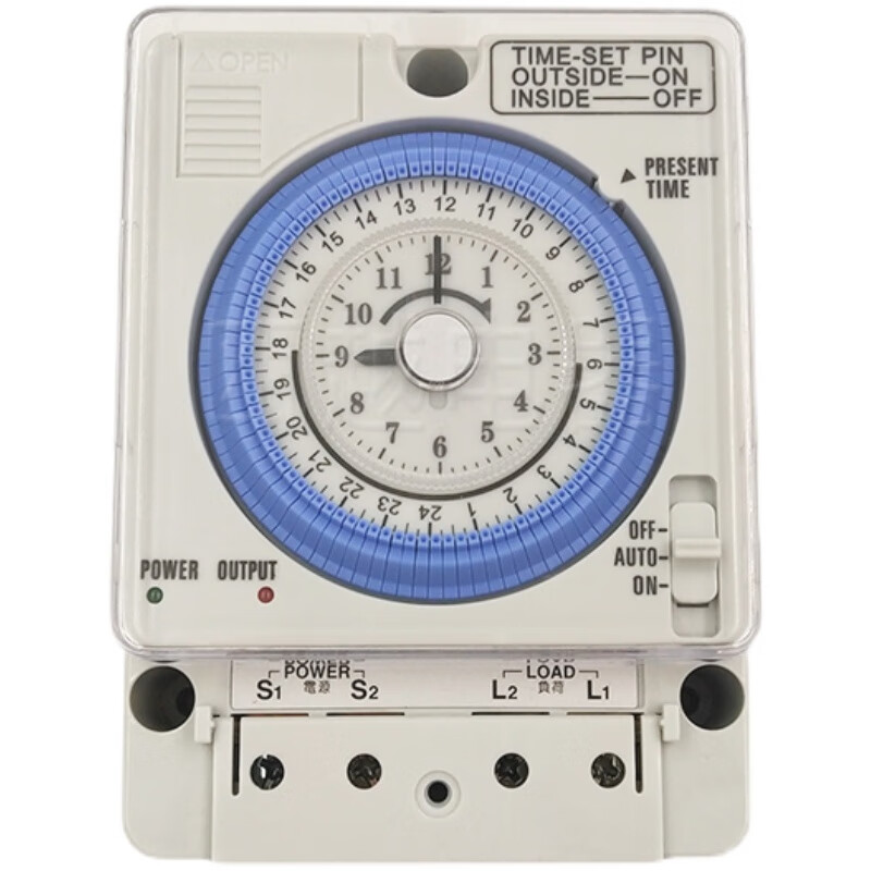 Timer 24-hour mechanical time switch billboard light box street light time switch controller 100-240VAC