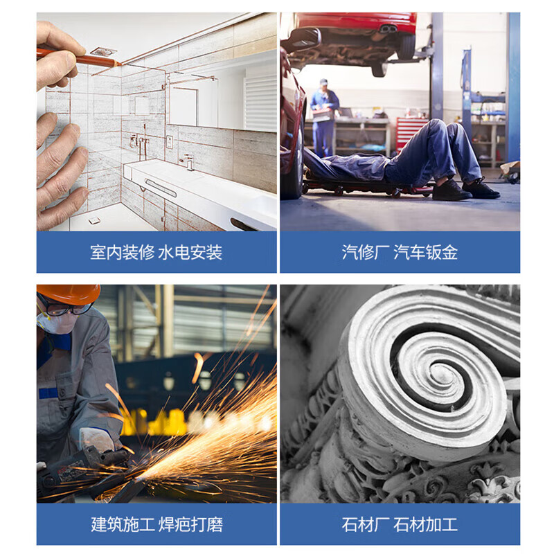 Dongcheng angle grinder multifunctional cutting machine household hand grinding wheel polishing machine hand grinding polishing machine power tool S1M-FF17-100 angle grinder 1100W