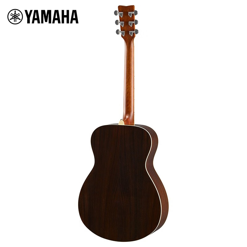 Yamaha (YAMAHA) FS830TBS Acoustic Solid Wood Veneer Beginner Folk Guitar Rounded Corner Guitar 40 Inch Smoke Brown