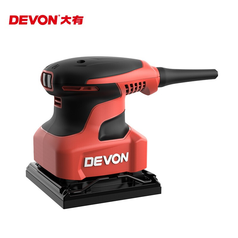 Devon 200W flat sandpaper machine 1/4 sander 2213 wood furniture putty bathroom polishing 2213 official standard