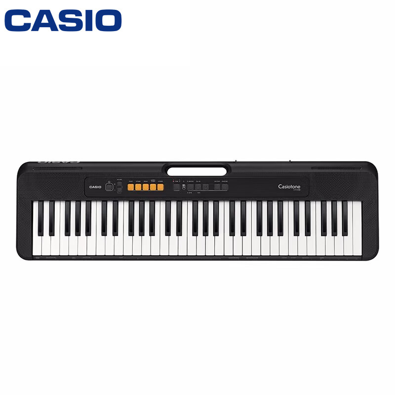 Casio (CASIO) electronic keyboard CTS100 black performance teaching beginner fashion trendy entertainment entry-level 61-key stand-alone model