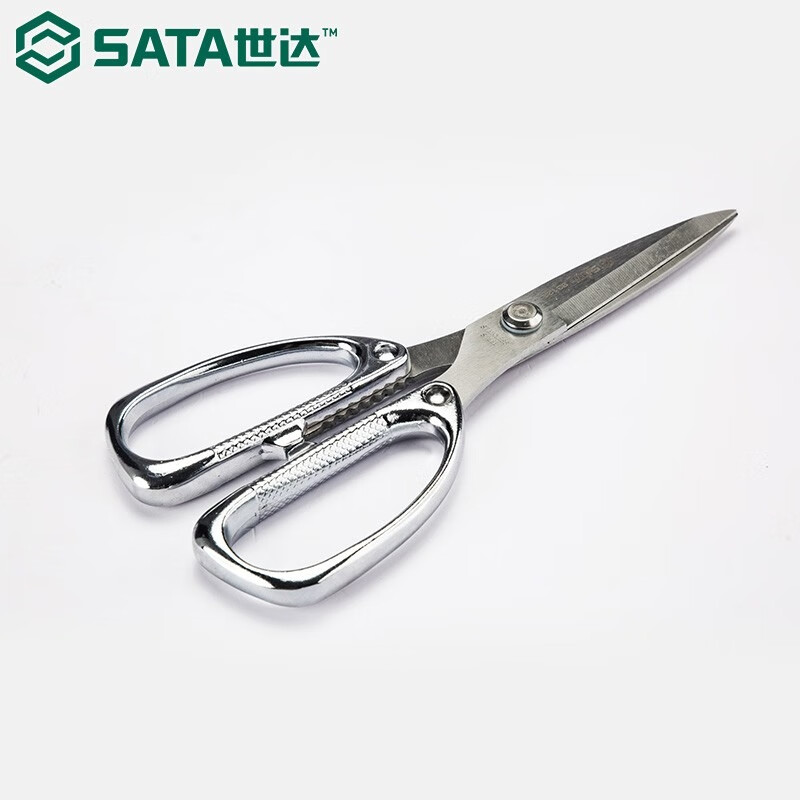 SATA powerful stainless steel scissors household industrial metal scissors multifunctional scissors 7 inches 93122