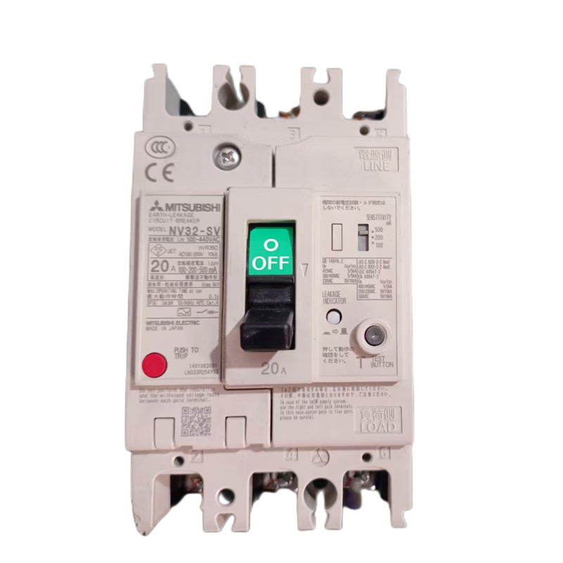 Mitsubishi original NV32-SV 3P30A20A15A10A5A leakage circuit breaker 3P 6A