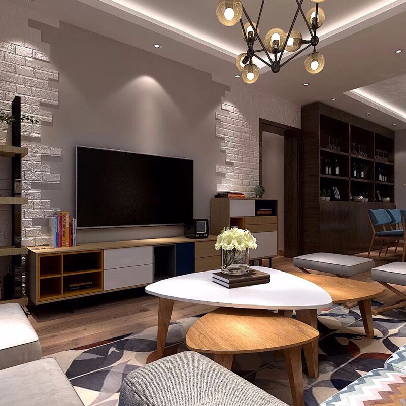 Chuangyi Decoration Jingdong Selection Decoration Company Full Package Renovation Design Service Home Decoration Simple Modern Style Whole House Decoration