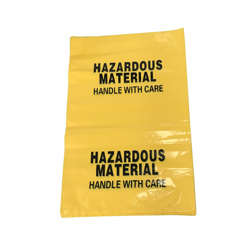 Extra large chemical-proof garbage bag hazardous waste garbage disposal bag industrial thickened acid-proof and alkali-proof anti-corrosion garbage bag regular small blue