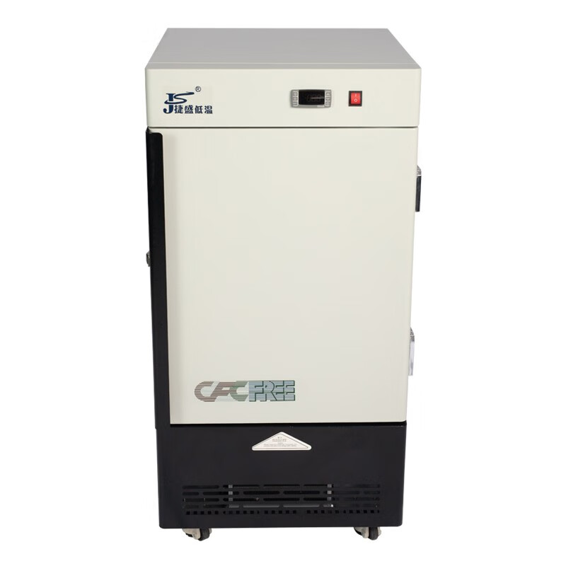 Jiesheng (JS) ultra-low temperature refrigerator-60 laboratory scientific research medical vertical biological freezer quick-freezing freezer minus -40-80 degrees deep-freezing seafood large stainless steel freezer -86 degrees 50L (-40 to -86 degrees adjustable)