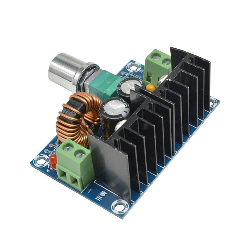 XL4016E1 DC-DC high-power DC voltage regulator board 8A adjustable with voltage stabilization and voltage reduction module