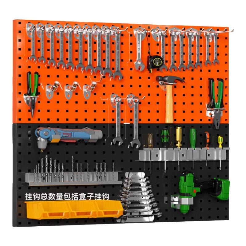 Chitu Hardware Tool Hanging Plate Rack Accessories Galvanized Hooks Square Hole Hole Plate Special Hook Set Hook Set T1 Hook Bearing 10~20kg (excluding hanging plate)