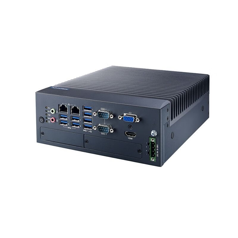 APUG Advantech Technology Advantech embedded industrial computer MIC-7700H high-performance compact fanless embedded industrial automation drone intelligent communication visual equipment I7/16G/1T SSD/power adapter Advantech MIC-770H V2 (tenth generation)