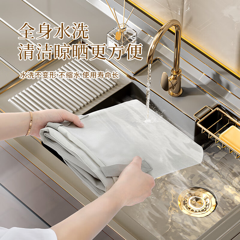 Bonnie Meijia Storage Bag Oxford Cloth Student Back-to-School Portable Quilt Packing Bag Household Clothes Quilt Moisture-proof and Dust-proof Organizing Bag Gray - Extra Large 78L Can hold 12 pounds of quilts Reinforced handle | Wear-resistant and durable