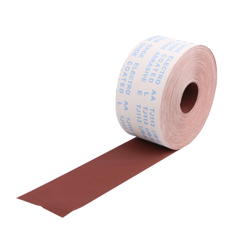 Sand cloth roll hand-torn sand paper sand cloth belt woodworking metal sand paper soft cloth roll polishing gauze mesh 4-inch sand cloth roll 180 mesh 10 meters