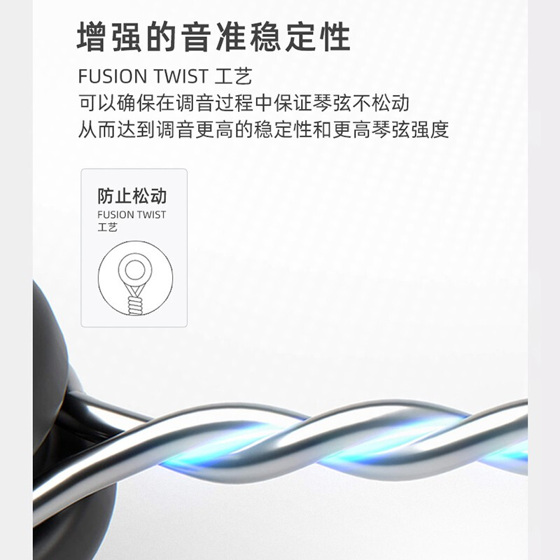 D Addario XSAPB1253 American imported folk guitar strings, rust-proof coated steel string core, moderate 12-53 phosphor bronze