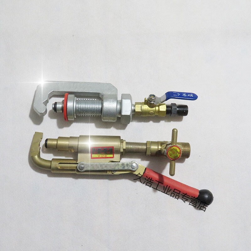 1-35kg dry powder fire extinguisher inflatable head filling equipment charging valve charging gun repair tools accessories Jialing threaded 1-35kg inflatable head