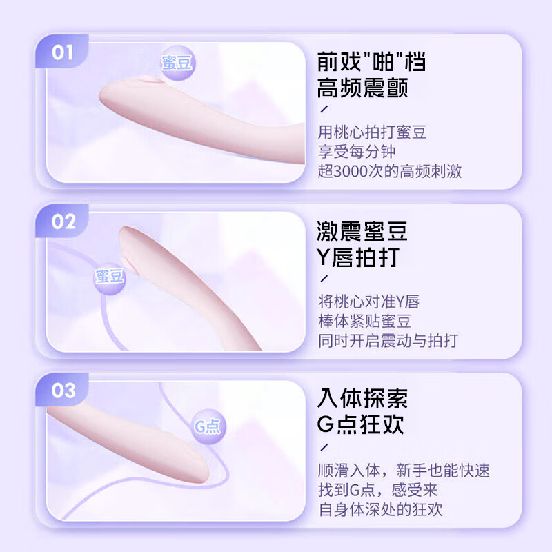 JISBOND vibrator plug-in masturbation device for women electric vibrating bead massage AV stick self-defense adult sex toys instant squirting intercourse trendy female insertion stimulating sex toys