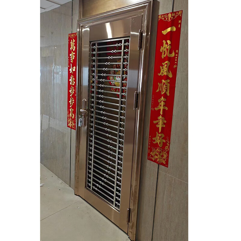 JRB Jiaruibao 304 stainless steel anti-theft door single door rural entrance door anti-theft door school engineering dormitory door building single door single door style 1