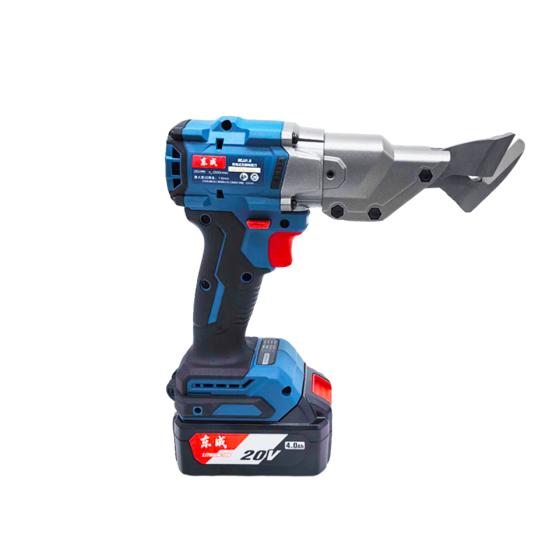 Dongcheng rechargeable brushless electric scissors handheld rechargeable scissors diamond mesh stainless steel aluminum plate iron sheet DCJJ1.6 two DCJJ1.6 bare metal