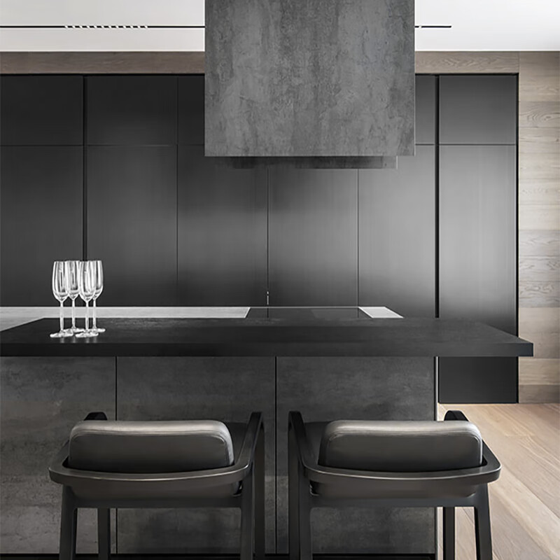 Customized overall cabinets, customized kitchen decoration, minimalist light luxury slate kitchen cabinets, customized whole house cabinet design, customized package price 3+1