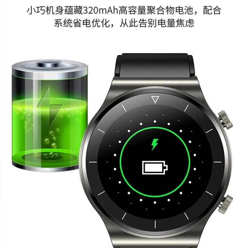 Binger 2025 new model + make and receive calls, smart watch that can answer calls, listen to music, Bluetooth call watch, pay, sports, multi-functional, waterproof, heart rate measurement, heart rate measurement for men and women, astronaut, black leather, deep waterproof + hands-free calls, listen to music, full touch + fast delivery