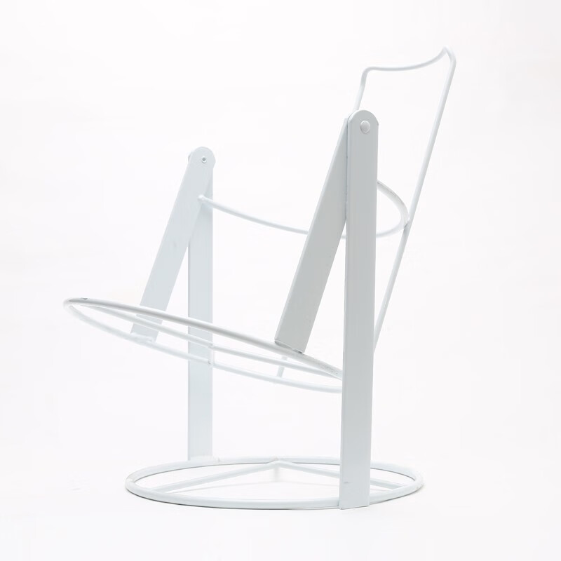 Shuiliren bottled water stand pumping water press mineral pure water large barrel water dispenser hand-pressed water dispenser inverted stand white (15-18.9L universal)