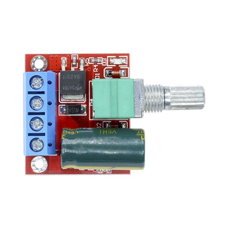 PWM DC motor speed regulator 5V-35V speed switch board 5A switch LED dimmer speed regulator module red