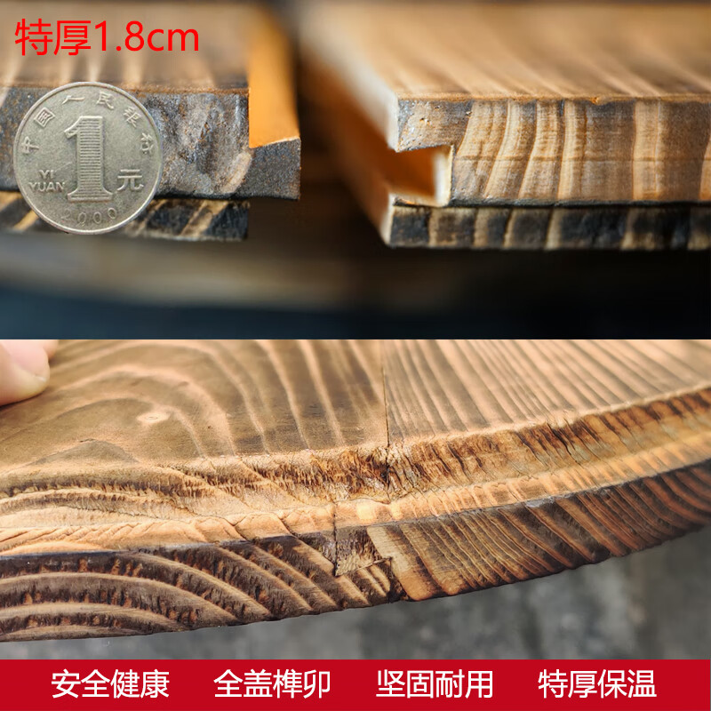 The Legend of the Pot Thickened Old-fashioned Large Pot Lid Household Customized Wooden Iron Pot with Handle Solid Wood Extra Large Round Wooden Lid for Insulation Diameter 28cm