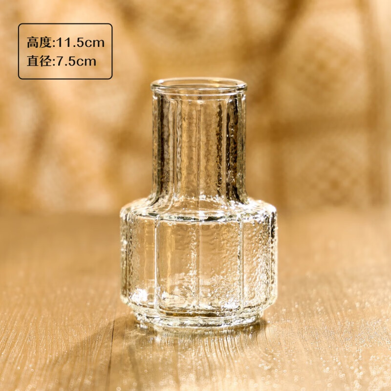 Vatican Gatti Nordic exquisite mini glass vase water-raised flowers decoration small vase flower ornaments small pagoda