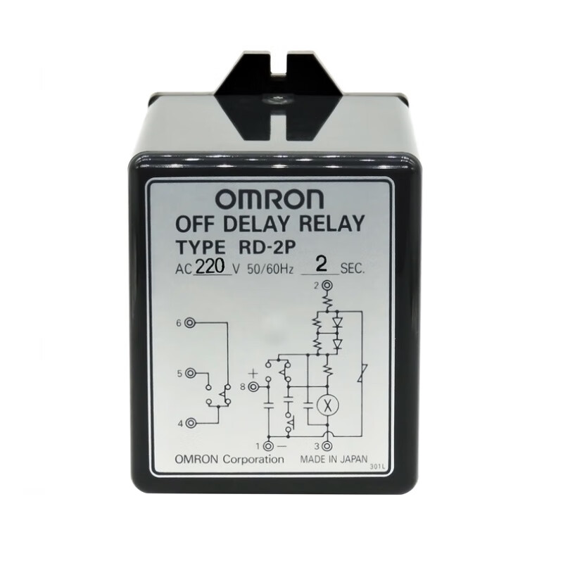 Omron OMRON power off delay relay RD-2P AC220V electric controller 2S seconds RD-2P 220V 2S
