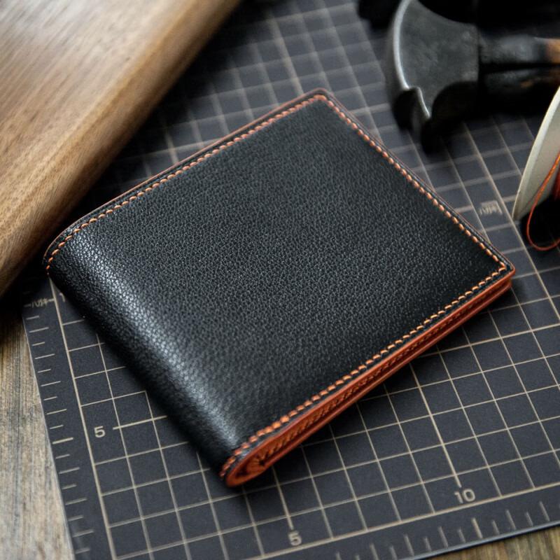 Children who are tired of playing, good things for restoration, 15 colors handmade French sheepskin retro simple short wallet folding cloth S01 color - yellow