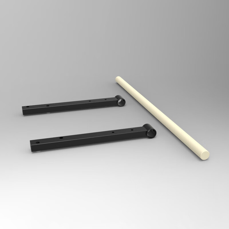 EASTSCOPE fitness side beam horizontal bar indoor household non-slip solid wood grip bar suspender bar for cross beam pull-up rack K130-27