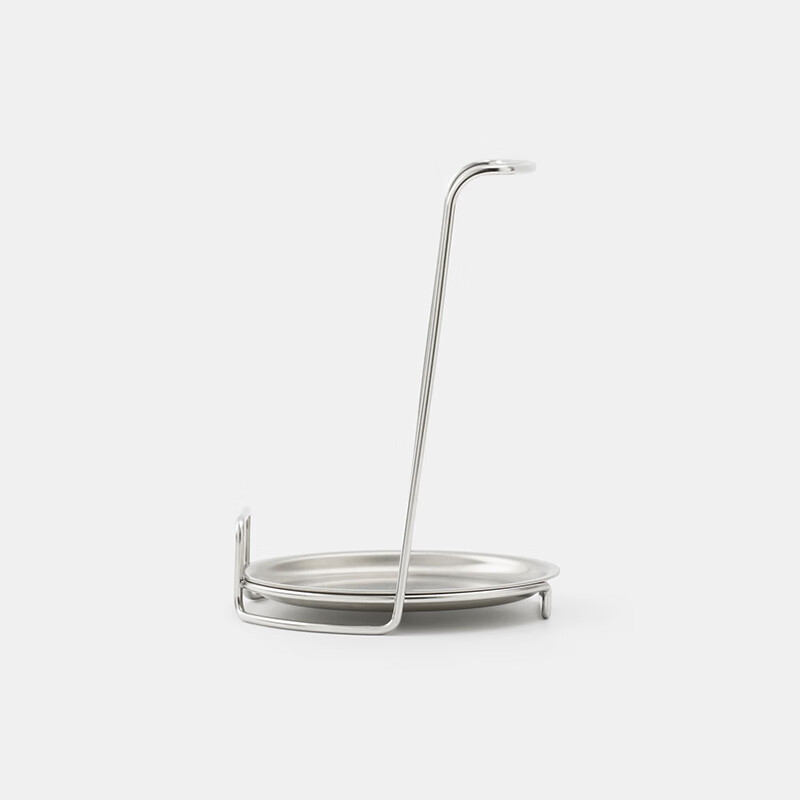 MUJI stainless steel kitchen storage rack organizer storage rack drain rack pot lid rack MCB8CC3A silver approximately disk diameter 120*height 170mm