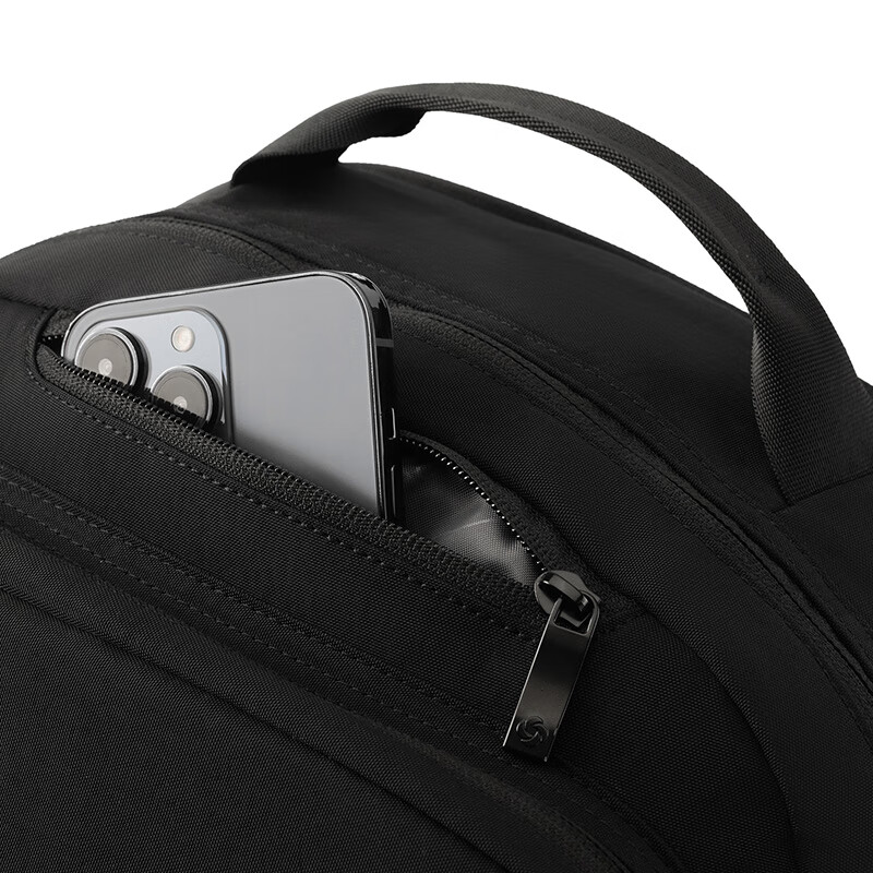 Samsonite Backpack Fashion Business Computer Bag Commuting Large Capacity Backpack Black 15.6 inches NX5*09001