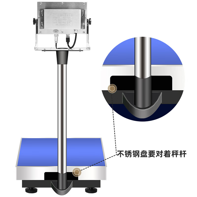 Yingheng explosion-proof electronic scale kilogram scale intrinsically safe explosion-proof chemical bench scale industrial scale explosion-proof electronic scale 150kg5