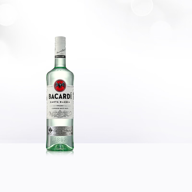 Bacardi Rum Tiramisu Baking Wine for Baking Cuba Libre Base White Rum 500mL 1 bottle