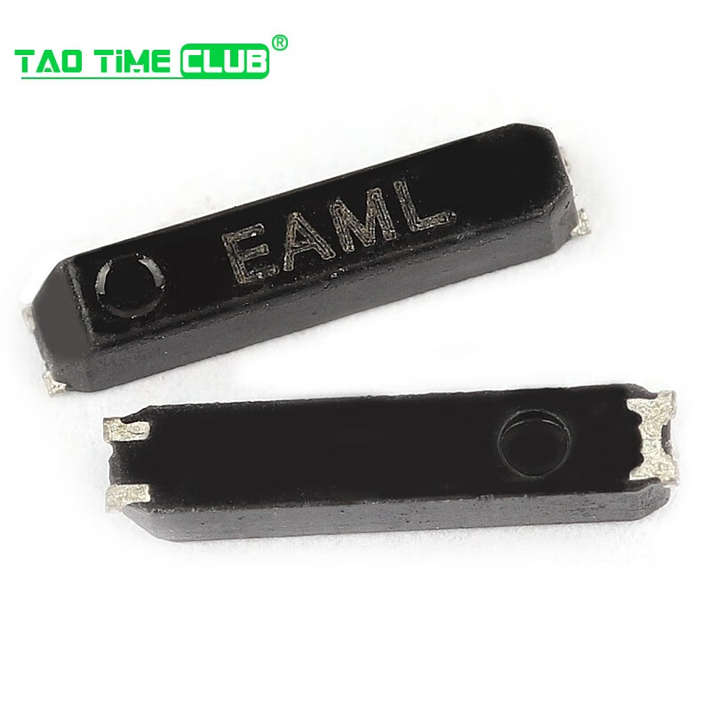 TaoTimeClub passive crystal resonator MC-146 32.768KHz 20PPM12.5PF 7.0*1.5mm 2 pieces