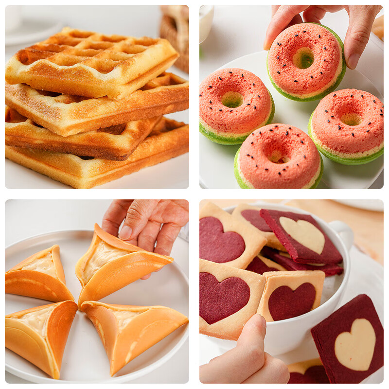 Baizuan double-effect baking powder small package 50g*4 without added aluminum compound leavening agent household cake and pastry baking ingredients