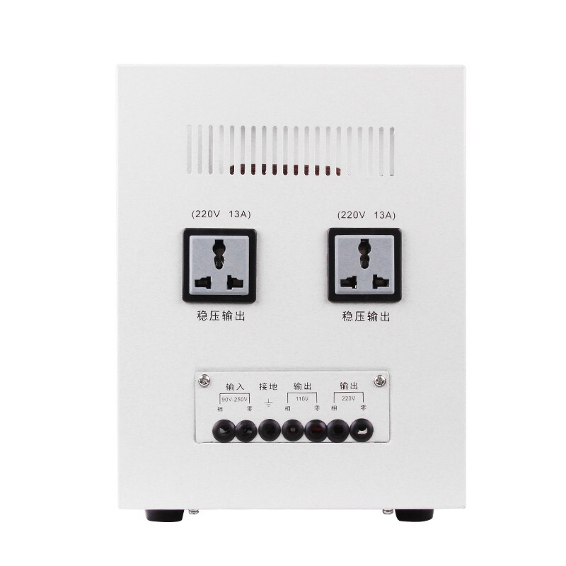 RMSPD Shanghai People's Air Conditioning Voltage Regulator 220V5000W Fully Automatic Home Voltage Regulating Computer Regulated Power Supply 5kw150V