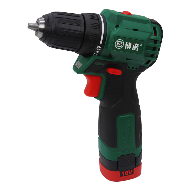 Bono 16V two-speed pistol drill SBL1610 rechargeable drill hand drill electric screwdriver high torque 40 N Bono 16V new electric drill two batteries and one charge 60N