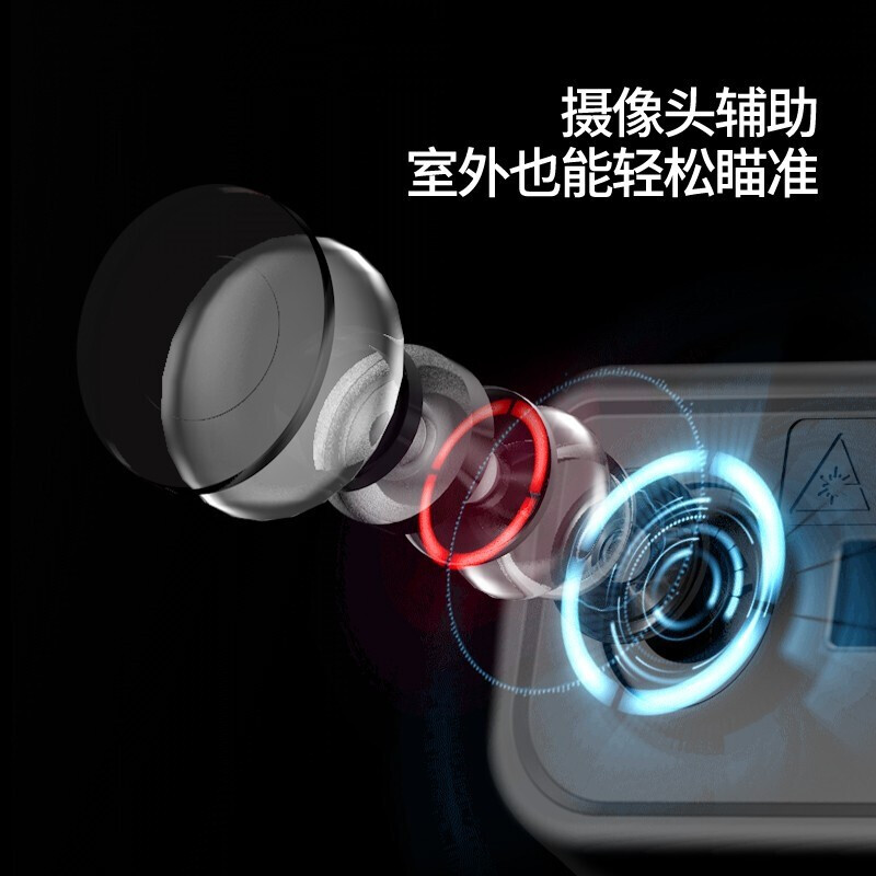 SNDWAY High-Precision Laser Distance Meter Handheld Rechargeable Infrared Electronic Scale Area Measuring Instrument SW-Q80 80 Meter Voice Model Camera Assist